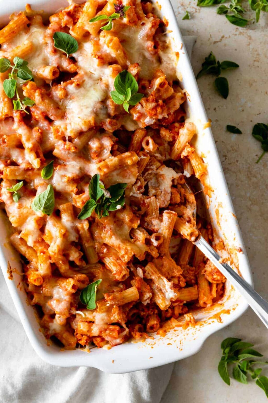 Baked Ziti - Coco and Camellia