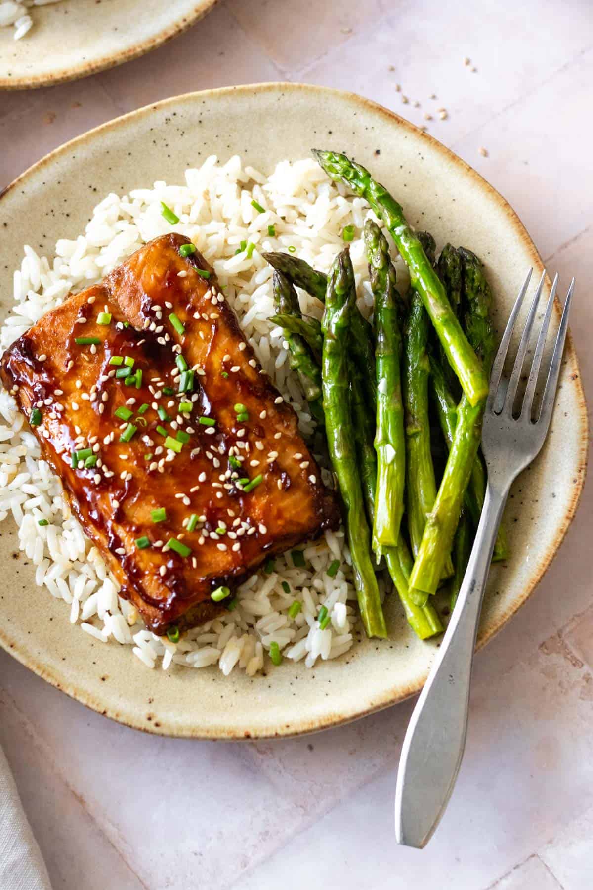 Baked Teriyaki Salmon - Coco and Camellia