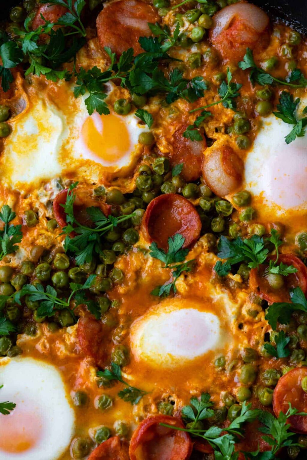 Onepan Peas and Eggs Coco and Camellia